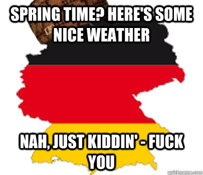 Nice weather to fuck