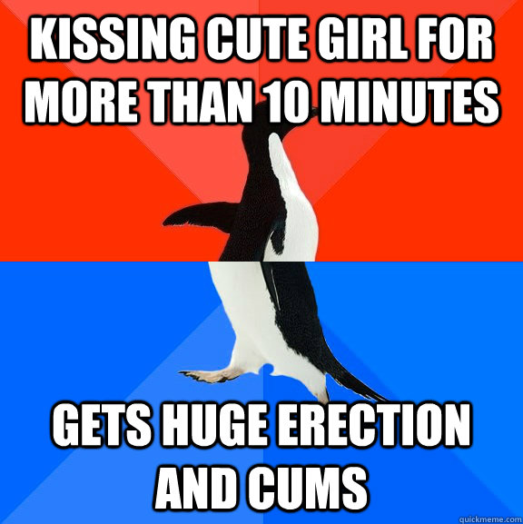 10 minutes of kissing