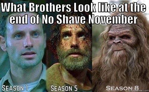 The Stages of No Shave November - quickmeme