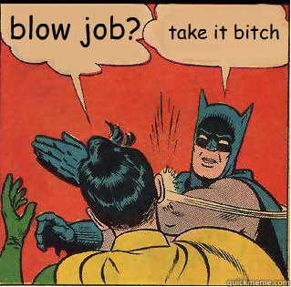 Batman blow job
