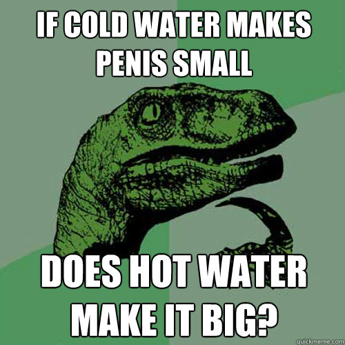Small Penis Cold Water