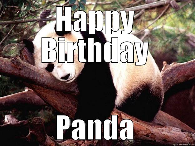 Panda's Birthday - quickmeme