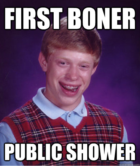First Boner Shower
