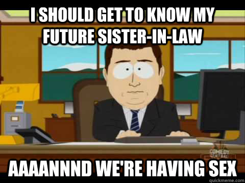 My with having law in sex sister Does my