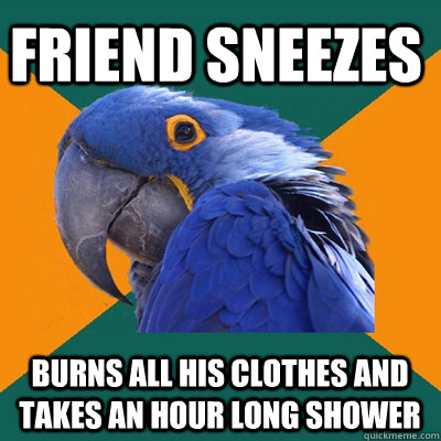 Shower sneezes preview