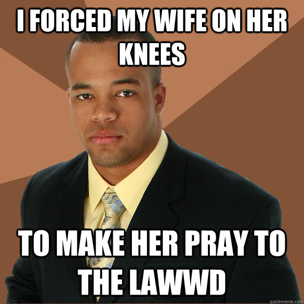 Wife On Knees