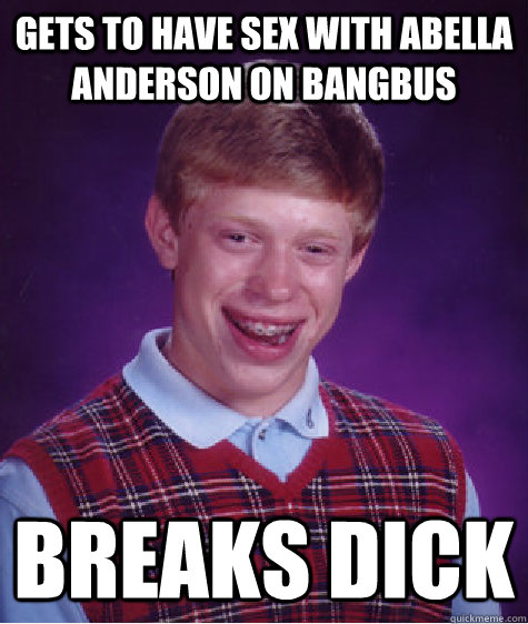 Abella Anderson Dick Break
