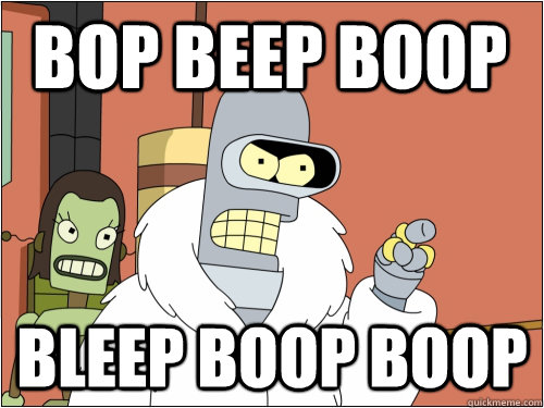 Bop beep boop Discover beep