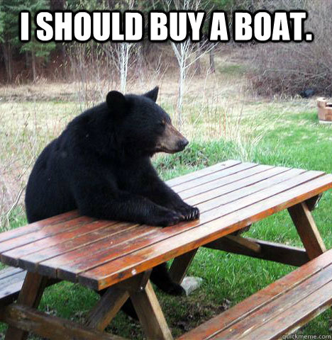 i should buy a boat gif