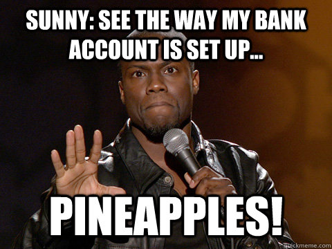 kevin hart memes pineapples