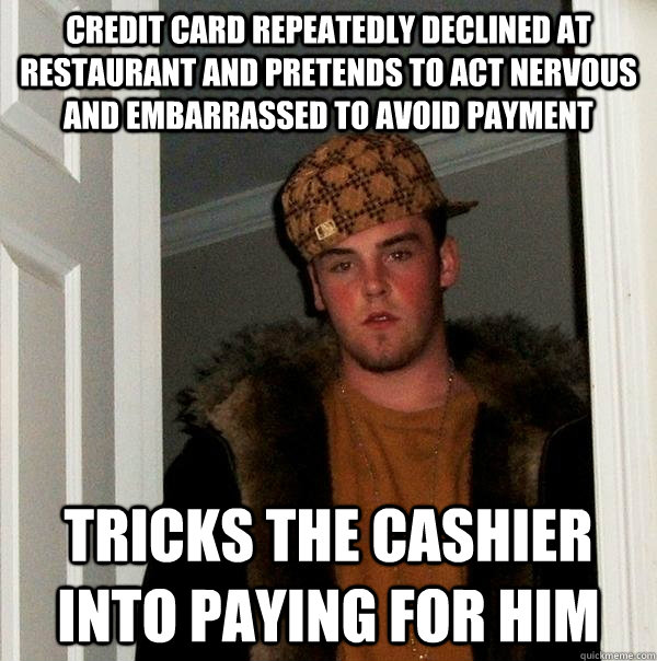 Credit Card Declined Meme ~ news word