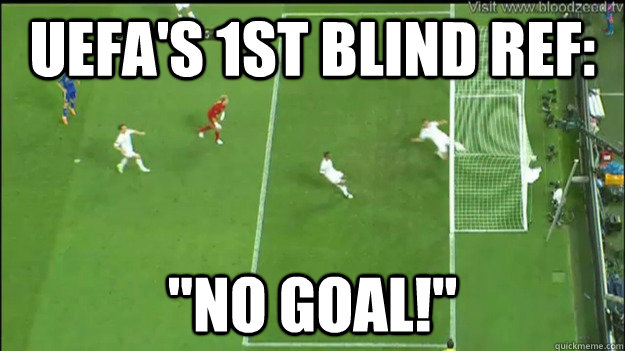 UEFA's 1st blind ref: 