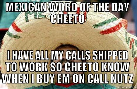 Day mexican the text of joke word of
