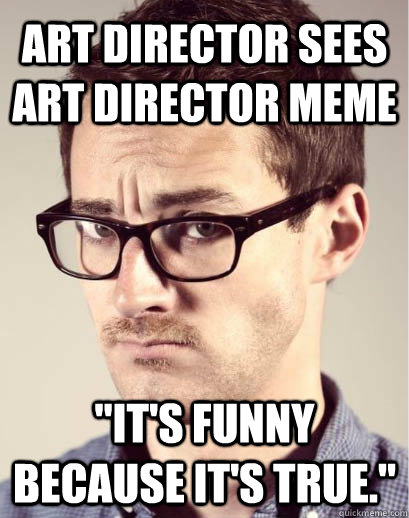 Art Director Creates Memes