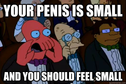 Small is your penis Small penis