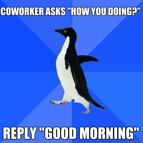 Coworker asks 