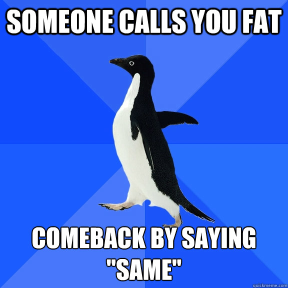 Comebacks you re fat 30 Clever