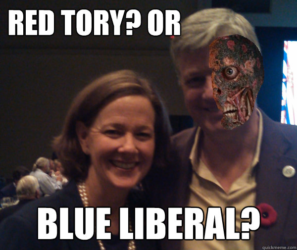 Red Tory? or Blue Liberal? - Two face Locke - quickmeme