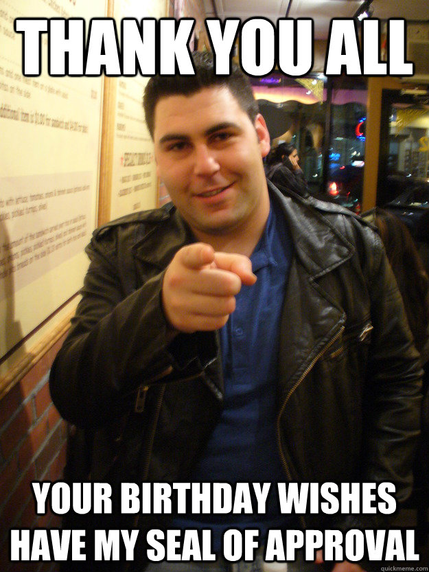 Thank You For The Birthday Wishes Memes Wishesgreeting