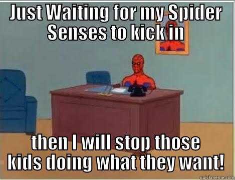 Spidey thinking about the generation gap - quickmeme