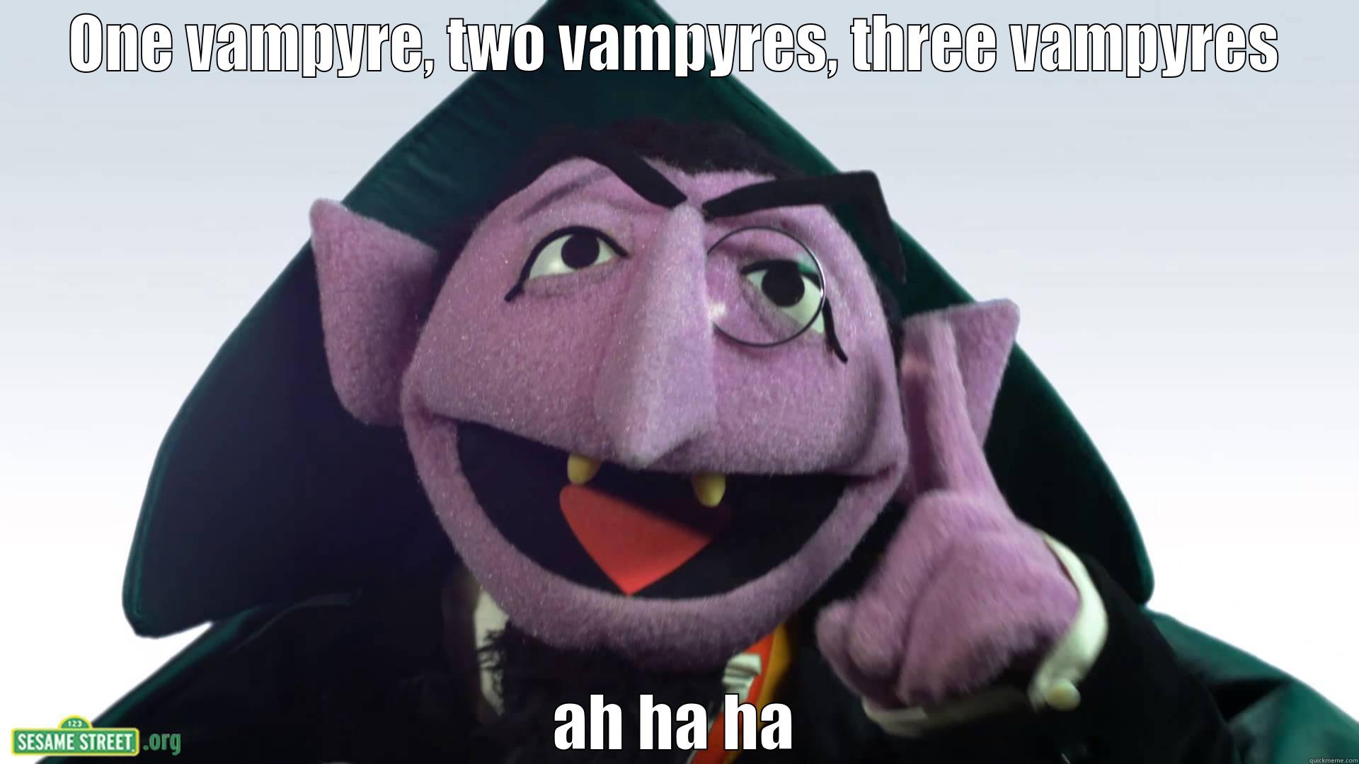 Count the vampyres - quickmeme