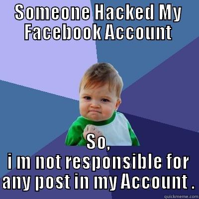 Facebook hacked my boyfriend my Can my
